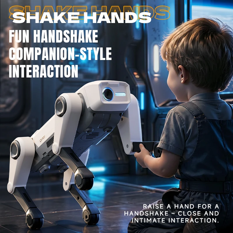 4DRC  Y19 RC Mechanical Dog Multifunction Intelligent RC Robot Dog Sing Dance Programmable Electronic Stunt Smart Robot Toy Gift - view 2
