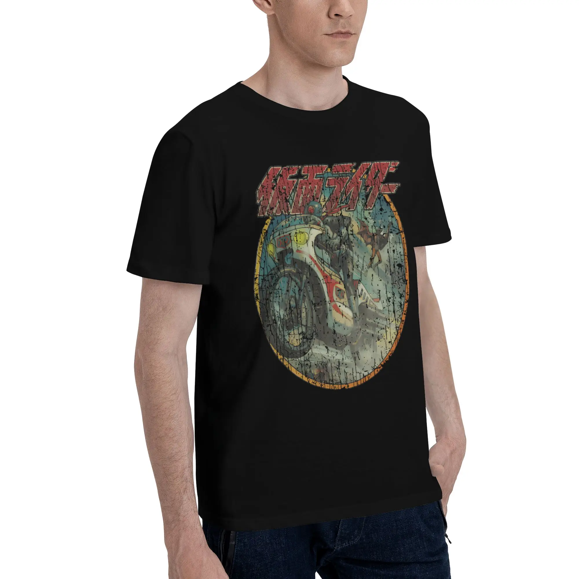 Kamen Rider 14 Graphic 100% Cotton T-Shirt Bandai Tees Tops For Men