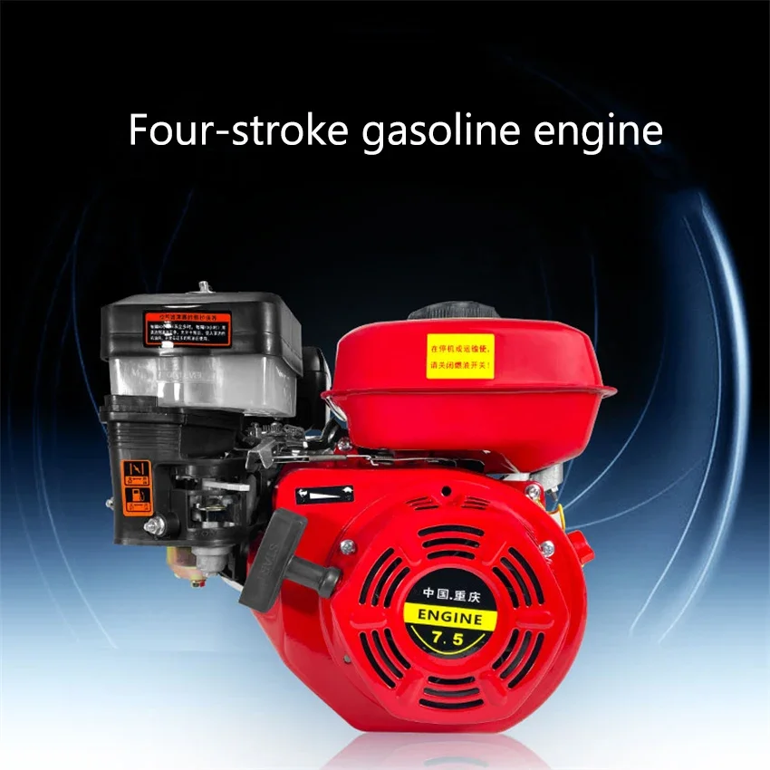 170F Gasoline Engine 212CC Four-stroke Gasoline Engine 3.6L Gas Engine Used For Road Cutter Compressor Etc 1800-3600RPM 7.5 hp