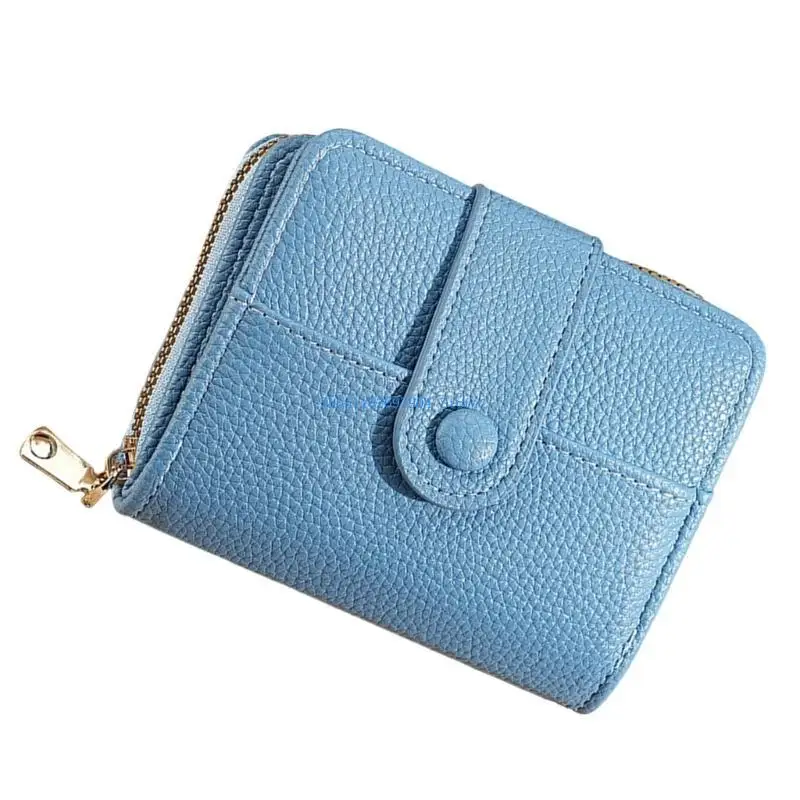 N7YF Dung Tích Lớn Ví Cho Nữ Cô Gái Tiền, Ví Thời Trang Đồng Xu Túi Đựng Thẻ Da PU Ví Thay Đổi Ví