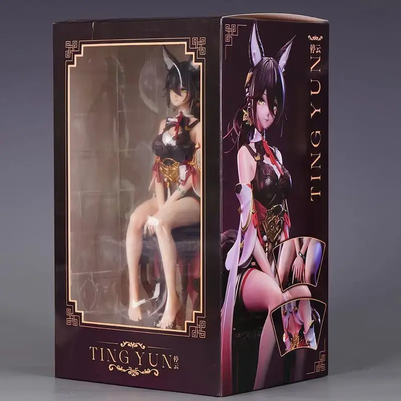 27cm PVC Honkai: Star Rail Tingyun Gift 1/7 Girls Toys Chinese Anime PVC Action Figure Toy Game Collectible Model Doll