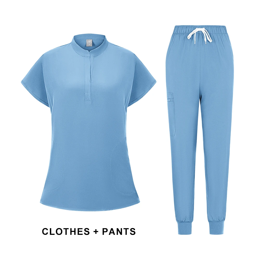 Applicable au laboratoire de pharmacie, salon de beauté, hôpital pour animaux de compagnie, clinique dentaire, uniforme d'infirmière, médecin d'hôpital, ensemble chirurgical médical