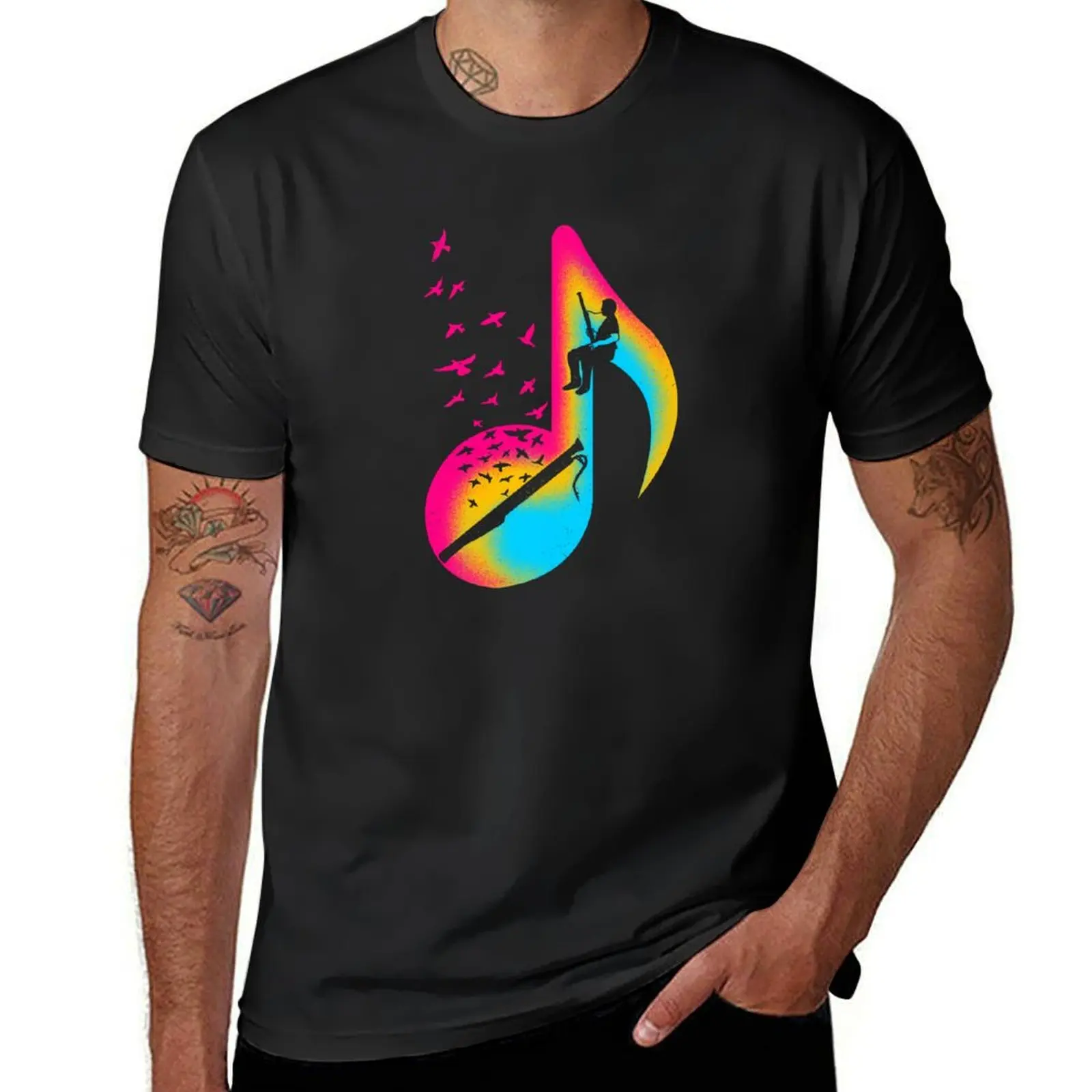 Music Bassoon Player T-Shirt tees plus sizes vintage clothes quick-drying t shirts for men graphic