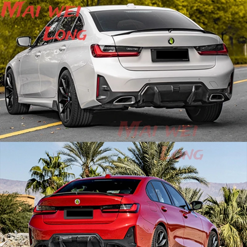 

For BMW 4 Series G22 Coupe&M4 G82 Carbon Fiber Rear Spoiler Trunk Wing 2020-2023 FRP Honeycomb Forged