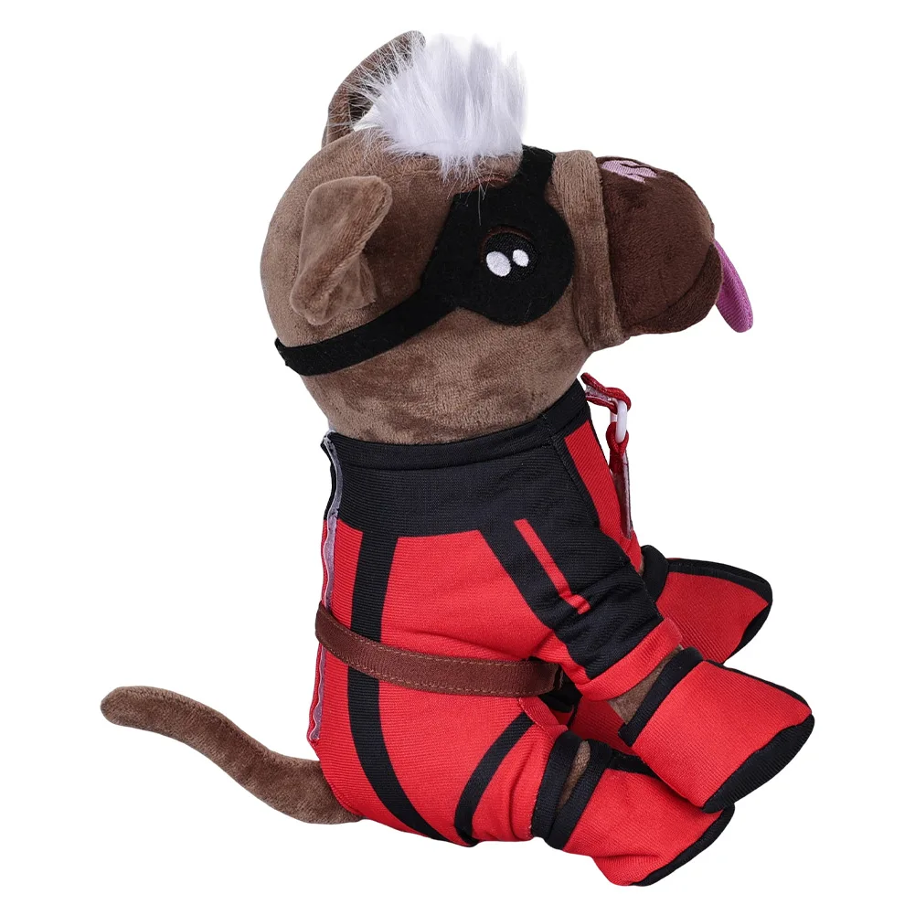 Dogpool Cosplay Wade Cosplay Plüsch Puppe Cartoon weiche ausgestopfte Puppen Maskottchen Kostüm Geburtstag Weihnachts geschenk Halloween Karneval Requisiten