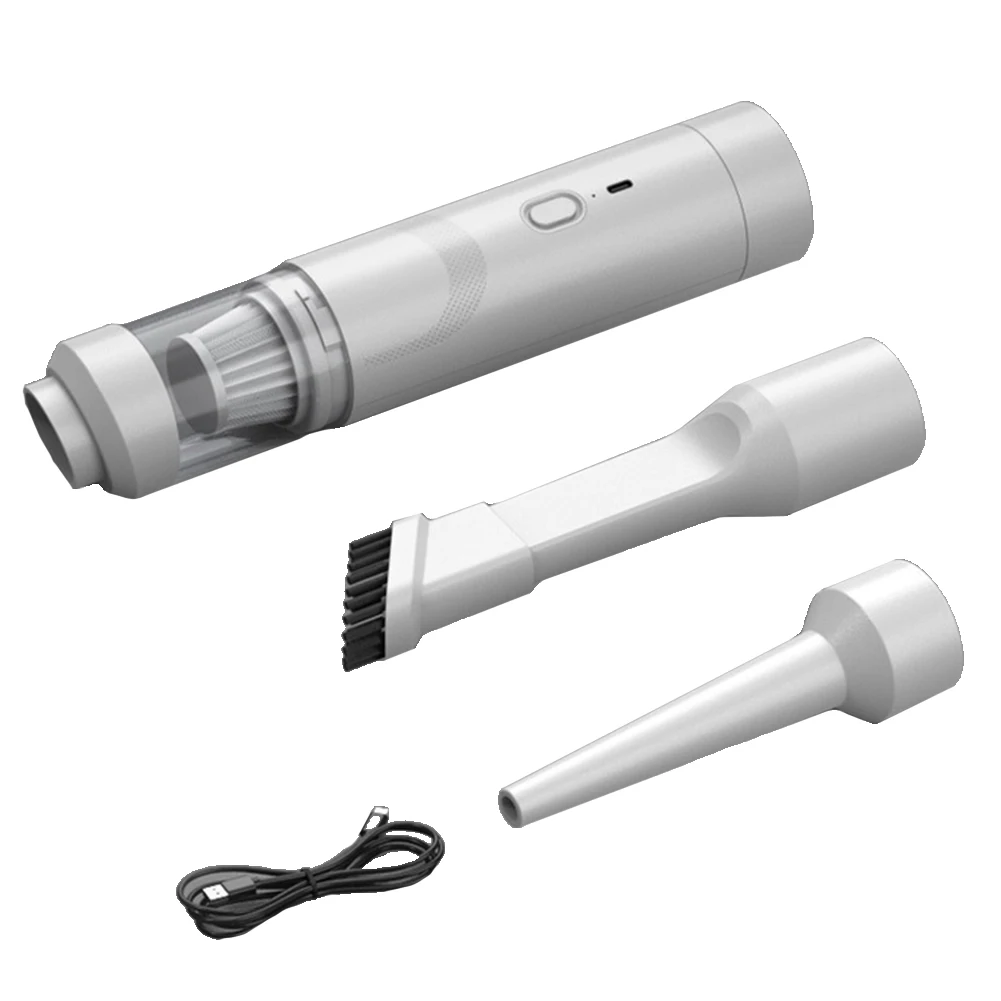 

Чистка автомобиля 25*5,5 см 9000 Па Пылесос Легко хранить Автомобильный пылесос 2-в-1 Вакуумный воздуходувка Функция Легко хранить