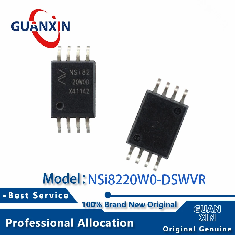 100% New  NSi8220W0-DSWVR SOW-8 Marking NSi8220W0D NSi8220