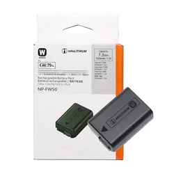 NP-FW50 NPFW50 Replacement Battery For SONY A6000 α6000 A6400 A5000 A6300 A7M2 A7R II 1080mAh Camere Battery BC-VW1 Charger