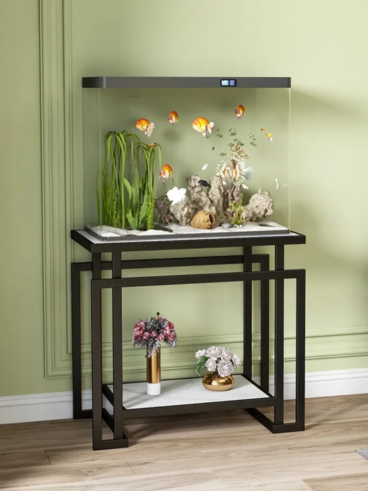 Custom Fish Tank Bottom Cabinet Shelf, Fish Tank Base, Bottom Shelf, Living Room Table Shelf, Wrought Iron Turtle Tank Bracket