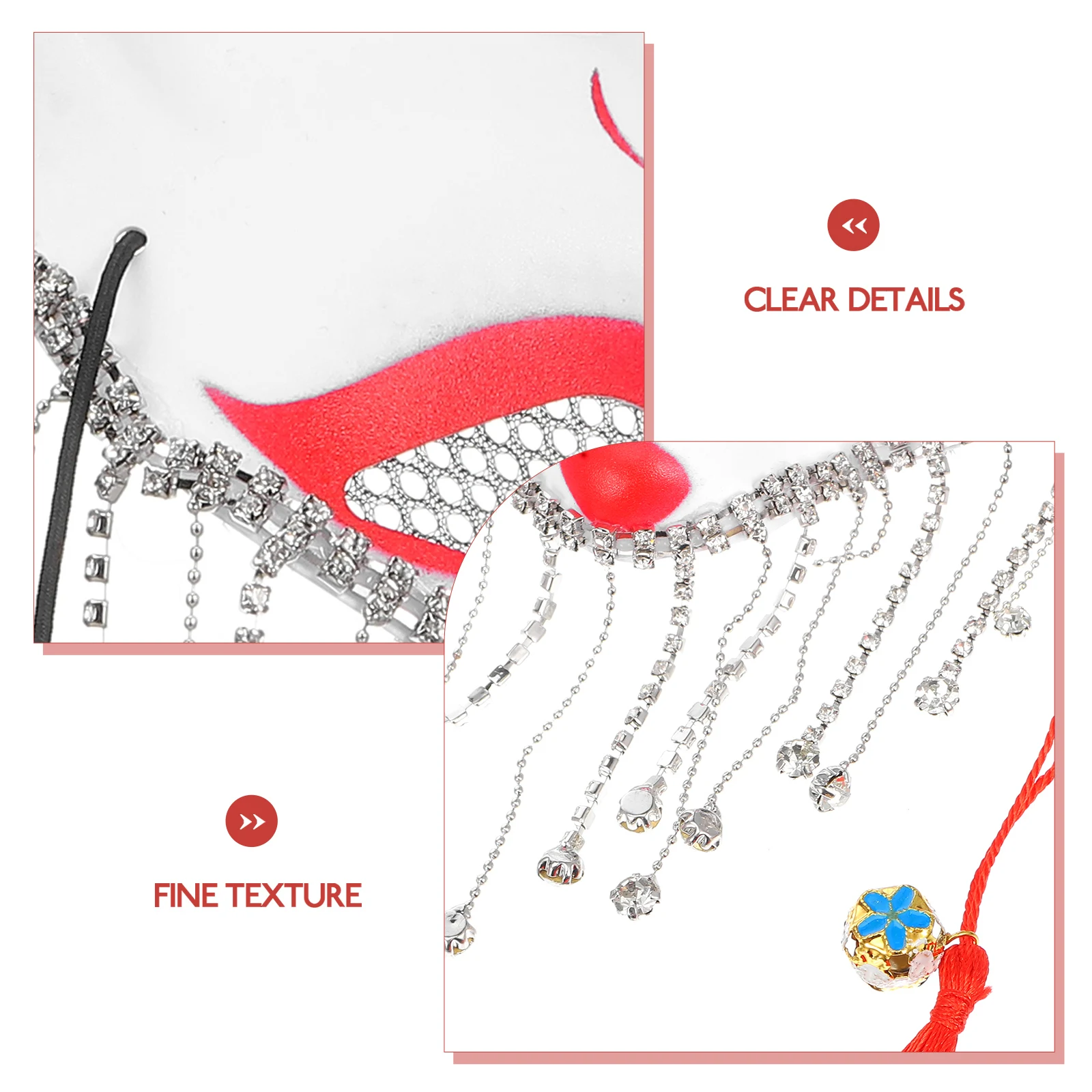 キツネマスクカーニバルコスチューム女性用コスプレパーティー仮装装飾小道具飾る