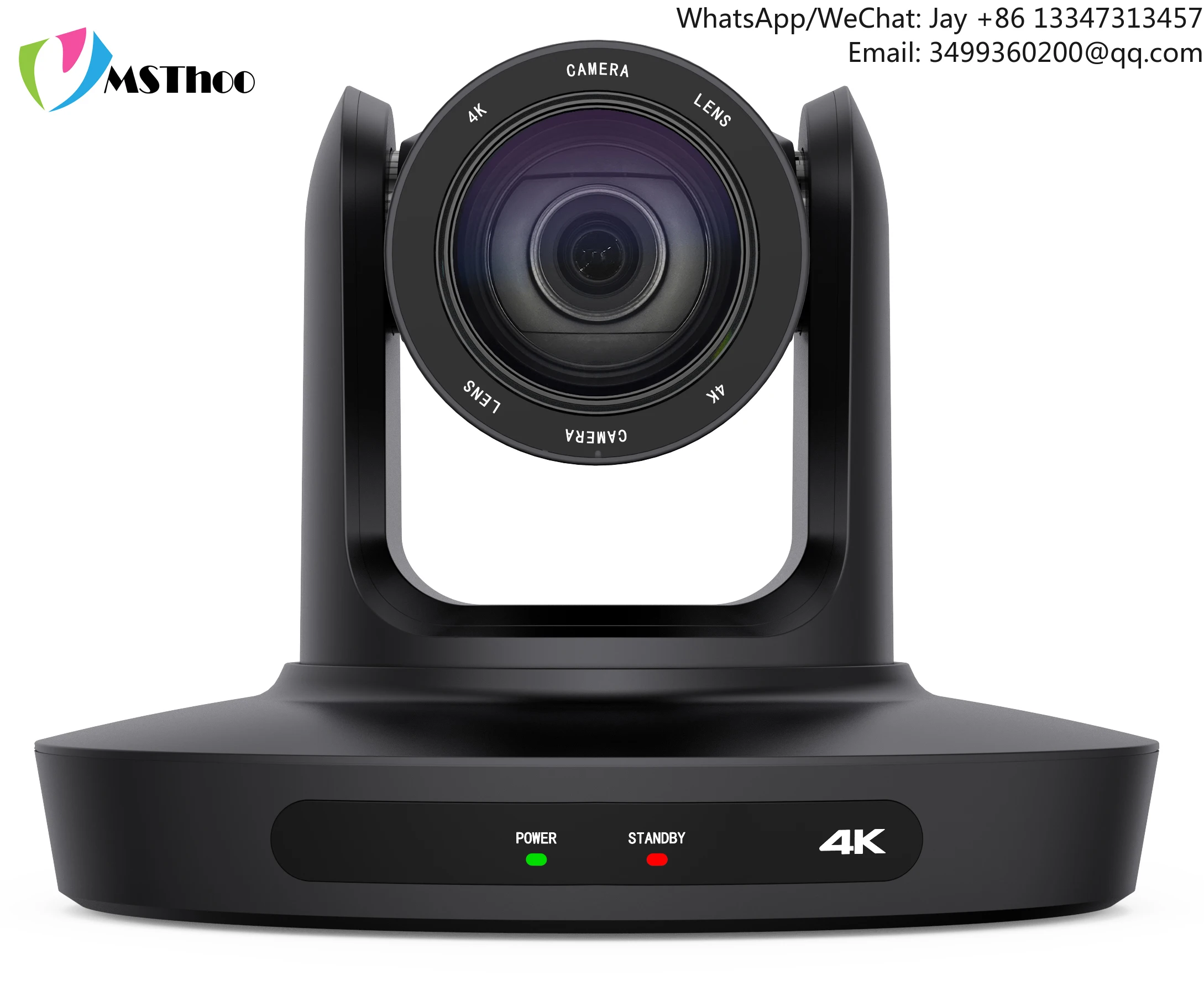 

MSThoo 45GF 4K PTZ-камера USB 3.0//LAN Камера для видеоконференций AI Отслеживание гуманоидов 12-кратный оптический зум с широкоугольной камерой