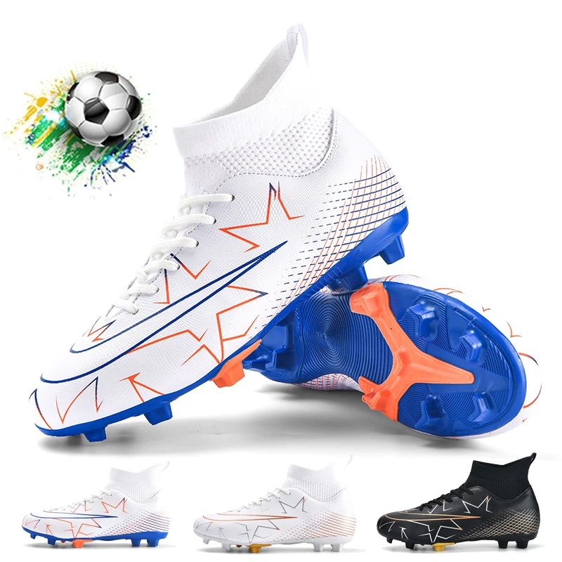 

New Men Football Boots Ultralight Hot Sale Professional Soccer Shoes Cleats Women Unisex Futsal High-quality TF/FG Sneakers