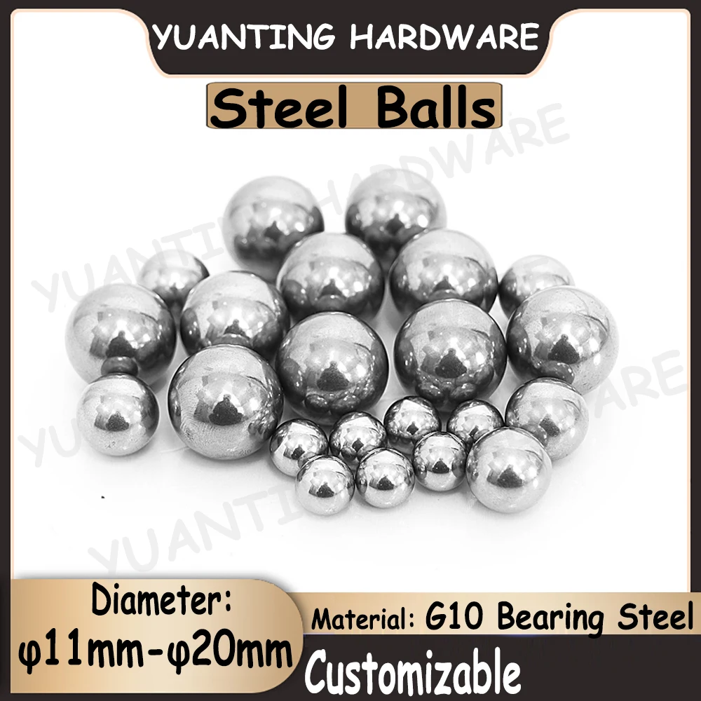 

1Piece-5Pcs G10 Bearing Steel Balls Diameter 11mm-20mm High Precision Bearings Roller Beads Smooth Solid Balls Slingshot