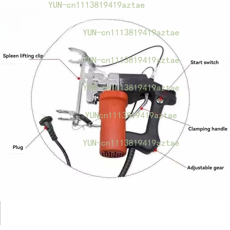 Portable Electric Vibratory Bee Shaker, Frame Bee Removal Machine for Beekeeping Honey Harvest