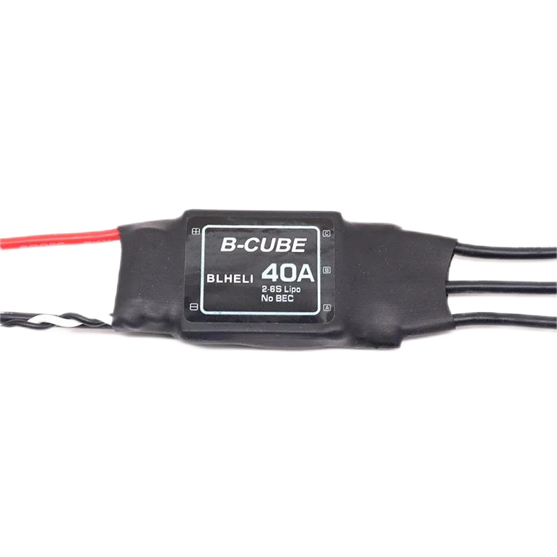 1/2/4/6PCS BLHELI 40A Brushless ESC 2-6S Lipo No EBC Speed Controller For RC FPV Airplane UAV Drone Quadcopter