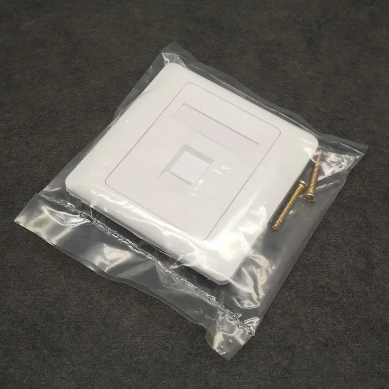 Wtyk sieciowy 10G do 1-portowego gniazda interfejsu LAN CAT7 Panel ścienny CAT.7 RJ45