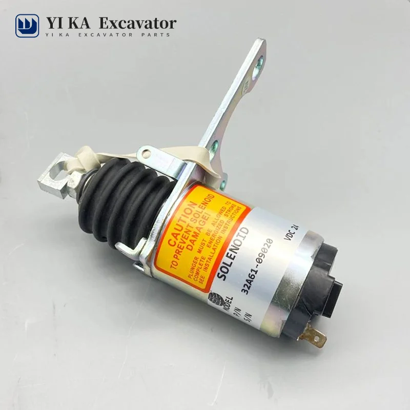 For Caterpillar Cat E306d E307c E307d E4m40 Engine Flame Out Solenoid Valve Flame Out Switch Excavator Accessories