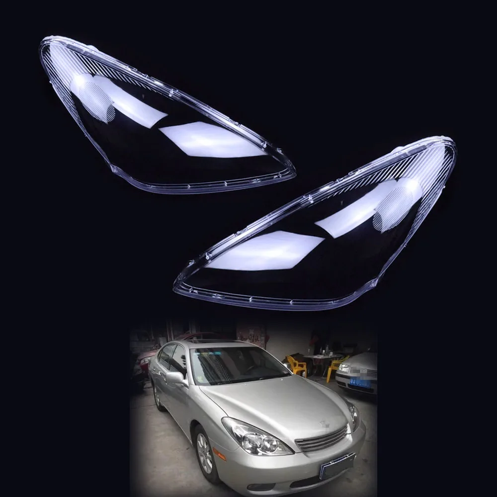 

For Lexus ES ES300 ES330 2003 2004 2005 Headlamps Transparent Lampshades Lamp Light cover Shell Car Front Headlight Lens