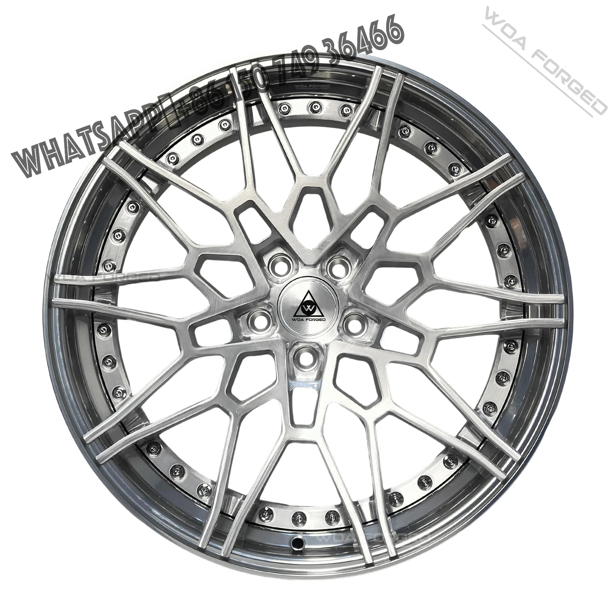 

OEM 17 18 19 20 21 22 Inch Custom 2pcs Forged 6061 T6 Alloy Rim 5x112 5x114.3 5x120 Concave Passenger Car Wheels for BMW 826M