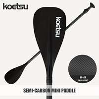 KOETSU Fiberglass-Carbon Hybrid Adjustable Paddle Ideal for SUP, Inflatable Paddleboards, Surfing & Kayaking