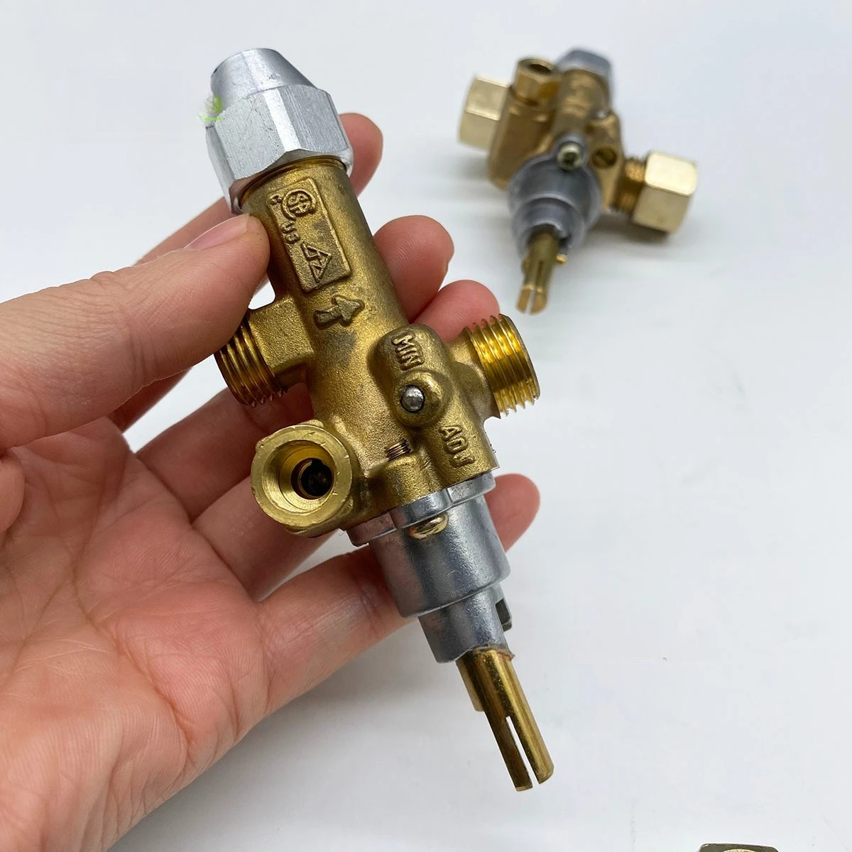 طباخ تجاري النحاس غاز البترول المسال NG صمام التحكم في الغاز ل مارينو PEL21S CE0085 AQ0608 موقد غاز الموقد طباخ استبدال #6