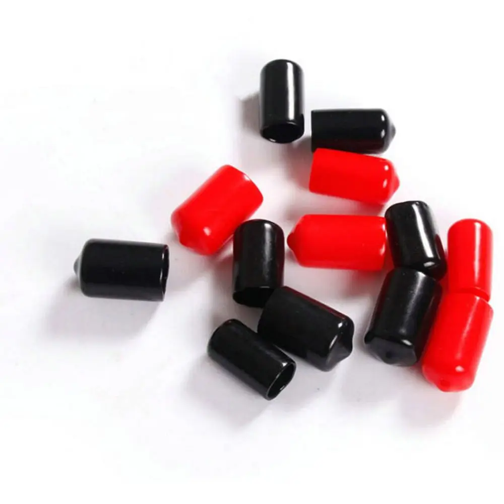 5Pcs/20Pcs/50Pcs/100Pcs Rubber Billiard Pool Cue Tip Cover Ferrule Slip-on Shockproof Protector