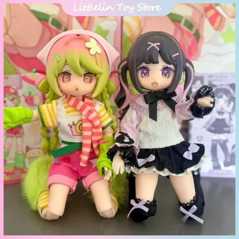 Freedom Claim Electronic Pet Series Bjd Blind Box Cute Animal Joint Movable Doll Trendy Toys Mystery Box Girl'S Gift In Stock