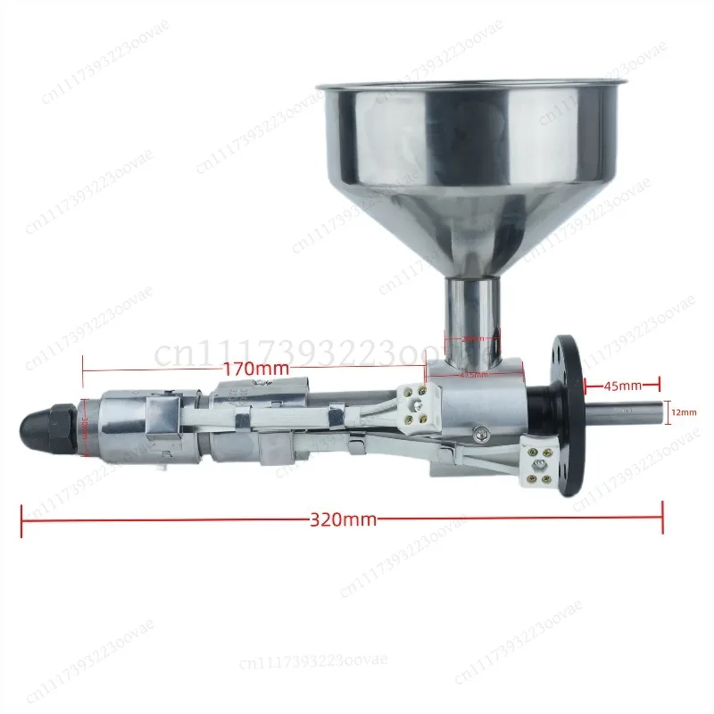 16mm 20mm Screw Barrel With Flange Desktop Micro‑Plastic Extruder 3D Printer Compound Powder Accessory