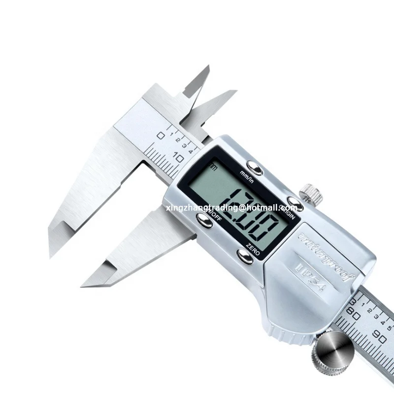 High Accuracy IP54 Stainless Steel Digital Venier Caliper 0-150mm 0-200mm 0-300mm 0.01mm Digital Ruler Electronic Caliper