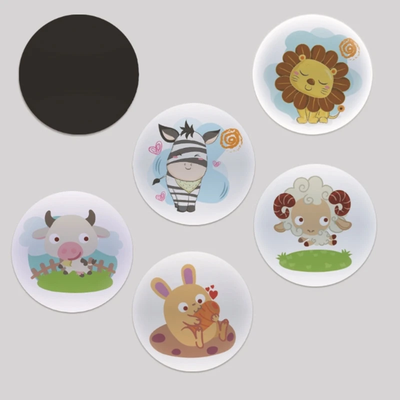 Reusable Potty Targets Color Changing Pee Targets Potty Training Stickers Toilet Targets Sticker for Kid Training Use