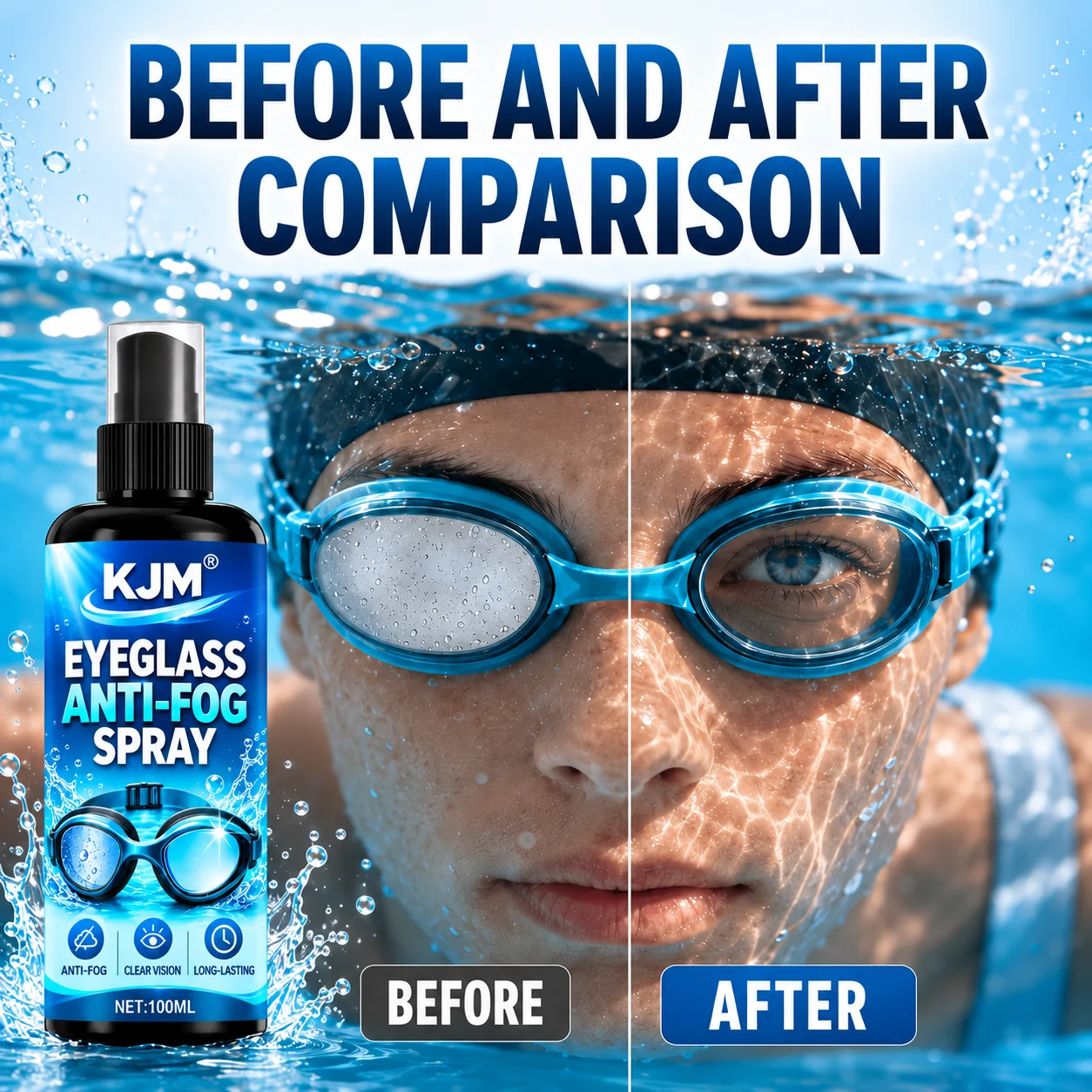 Spray antibuée KJM 100 ml pour - Diving Mask avis et prix