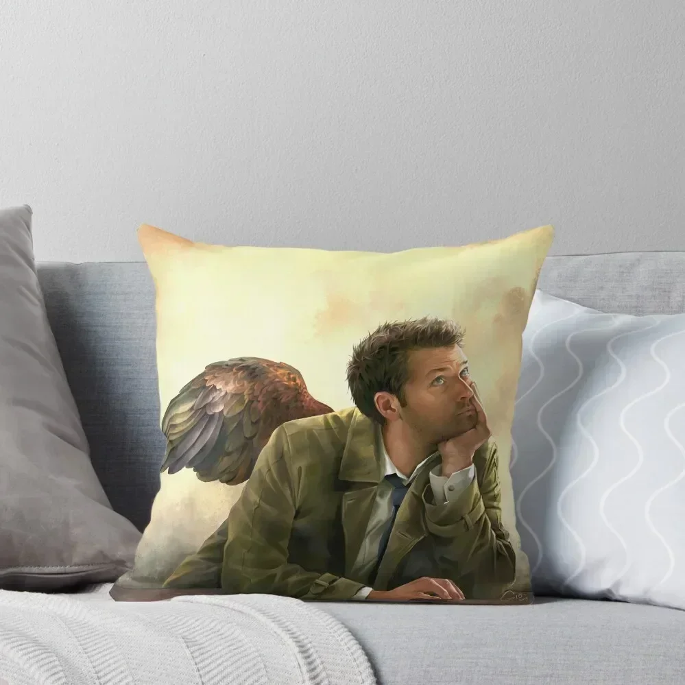 

Castiel Renaissance style Throw Pillow Decorative Cushions Luxury Pillow Cover covers for pillows pillow