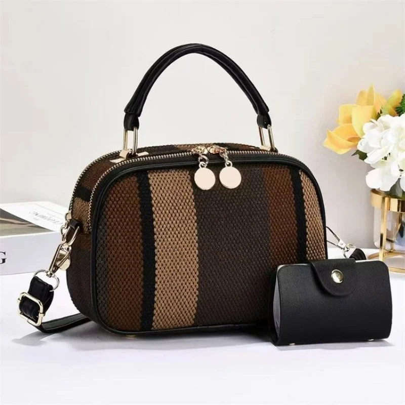 

Stylish Shoulder Bag Leather Handbag For Women Luxury Brand Elegant Classic By Famous Designer Popular Crossbody Messenger