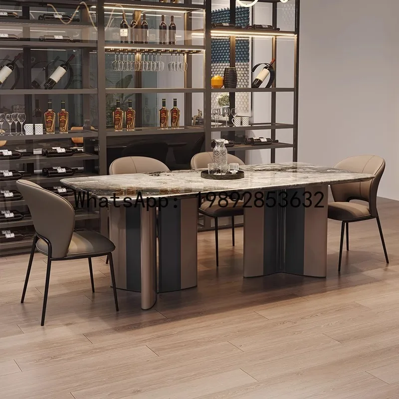 

X-28 marble dining table - natural marble dining table for home and restaurant use