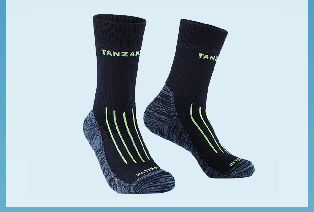 Calcetines impermeables para hombre, calcetín deportivo térmico cálido para nieve, MEMBRANES PORELLE, Snowboard, ciclism