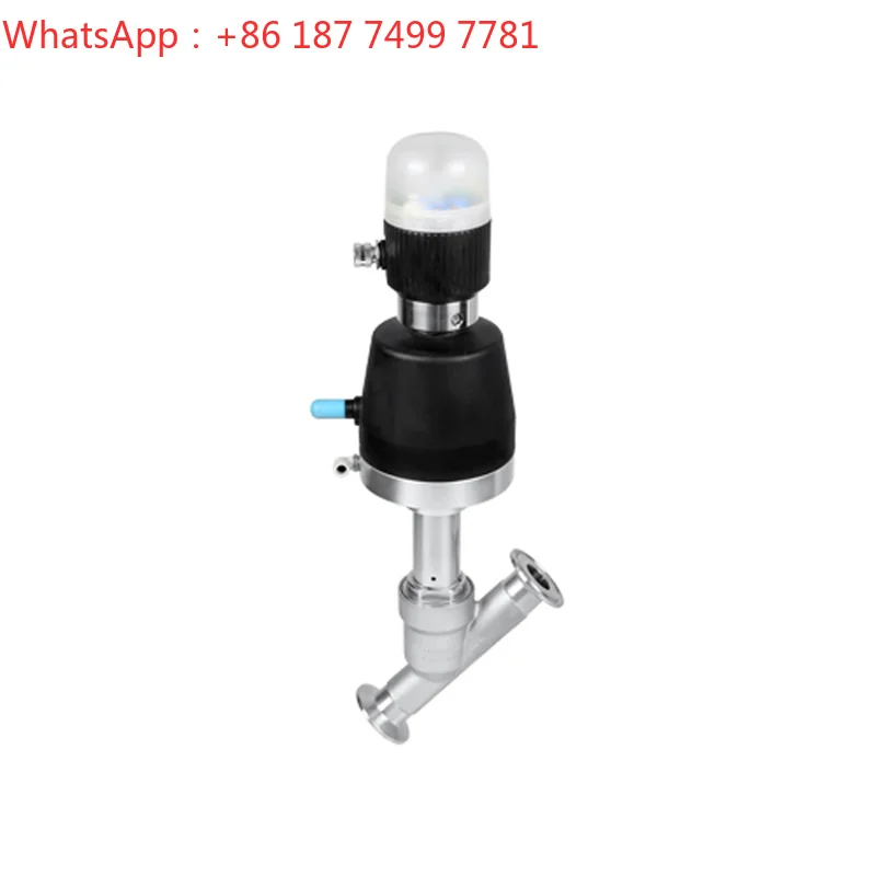 Multi-position Plastic Handle Stainless Steel Thread Sanitary Butterfly Valve Fluid Control Valve