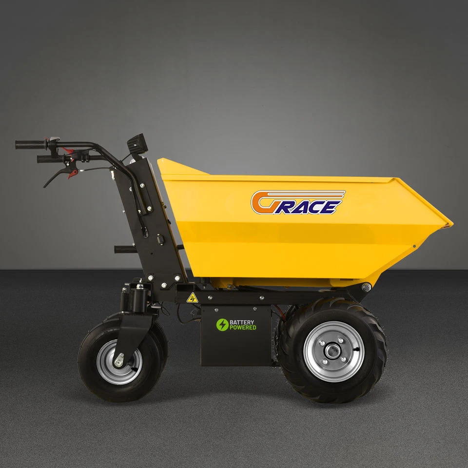 Picture 3: 1-2 Ton Diesel Powered Wheel Self-propelled Tipper Dumper Small Farm Construction Tipping Transport Car