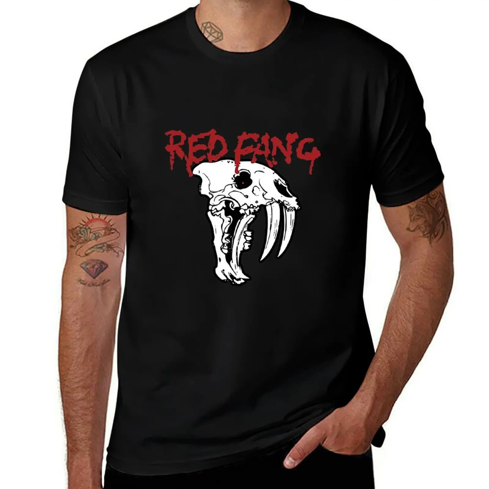 

red fang T-Shirt t shirts cotton 100% man tshirt T-Shirt