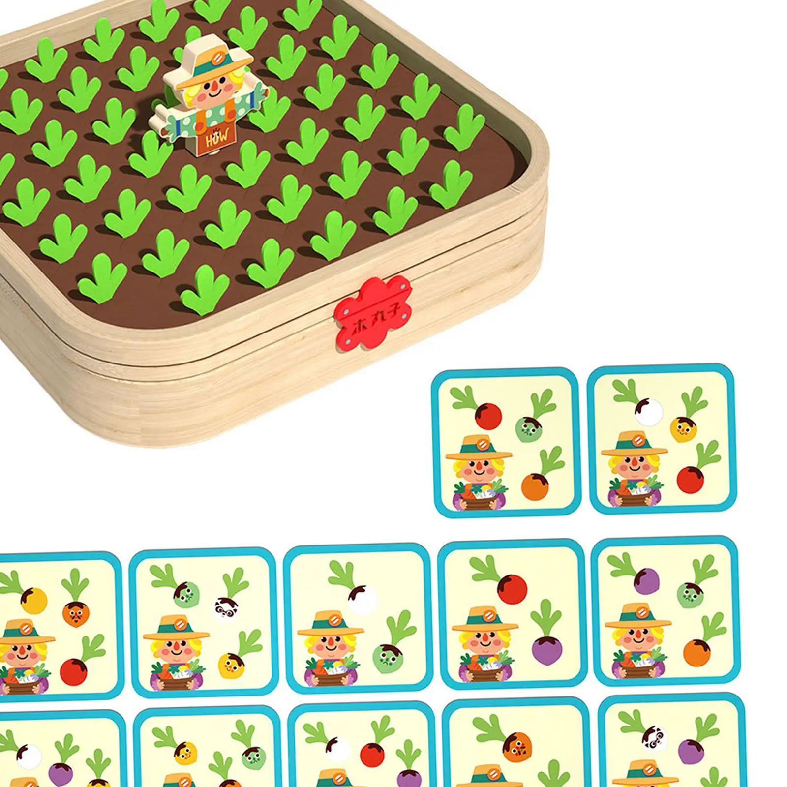 Montessori Spielzeug Hand Auge Koordination kreative Geschenk Vorschule Lernspiel zeug Karotte Ernte Spiel sensorische Lernspiel zeug für die Vorschule