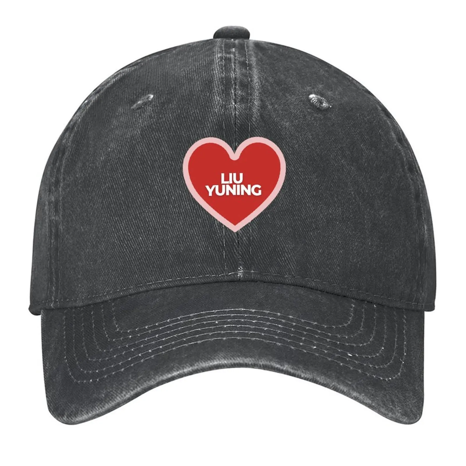 

I Heart Liu Yuning Baseball Cap Christmas Hat Luxury Brand Big Size Hat winter hats for men Hats Man Women's