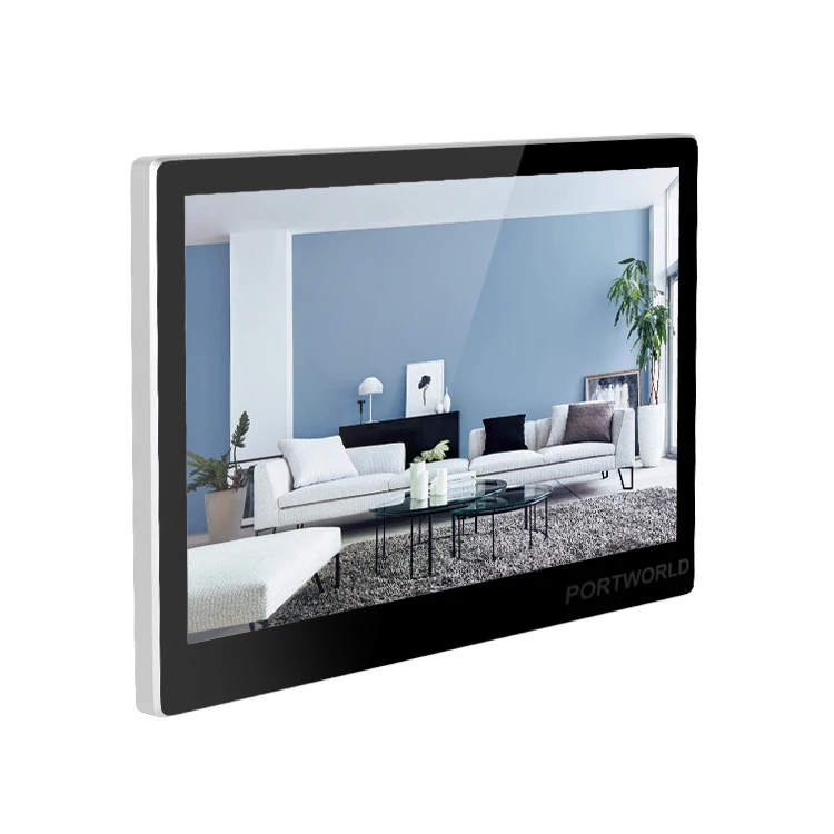 2026 Portworld New Powerful Android 14 10 Inch Rk3576 4+32G Central Control Panel Built in RS485 RJ45 for Home Assistant with CE