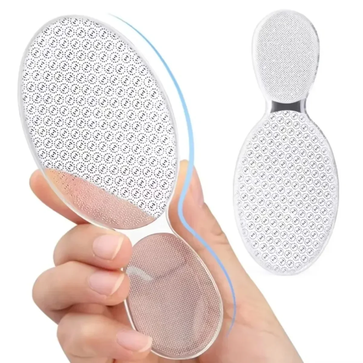 Nano Glazen Voetvijl Dubbelzijdig Exfoliërende Voetslijper Harde Dode Huid Eelt Remover Voet Scrubber Pedicure Voetverzorging Tool