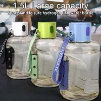 Hydrogen Water Bottle 1.5L Hydrogen Rich Portable Sports Water Bottle BPE Free Rich Molecular Hydrogen Water Generator