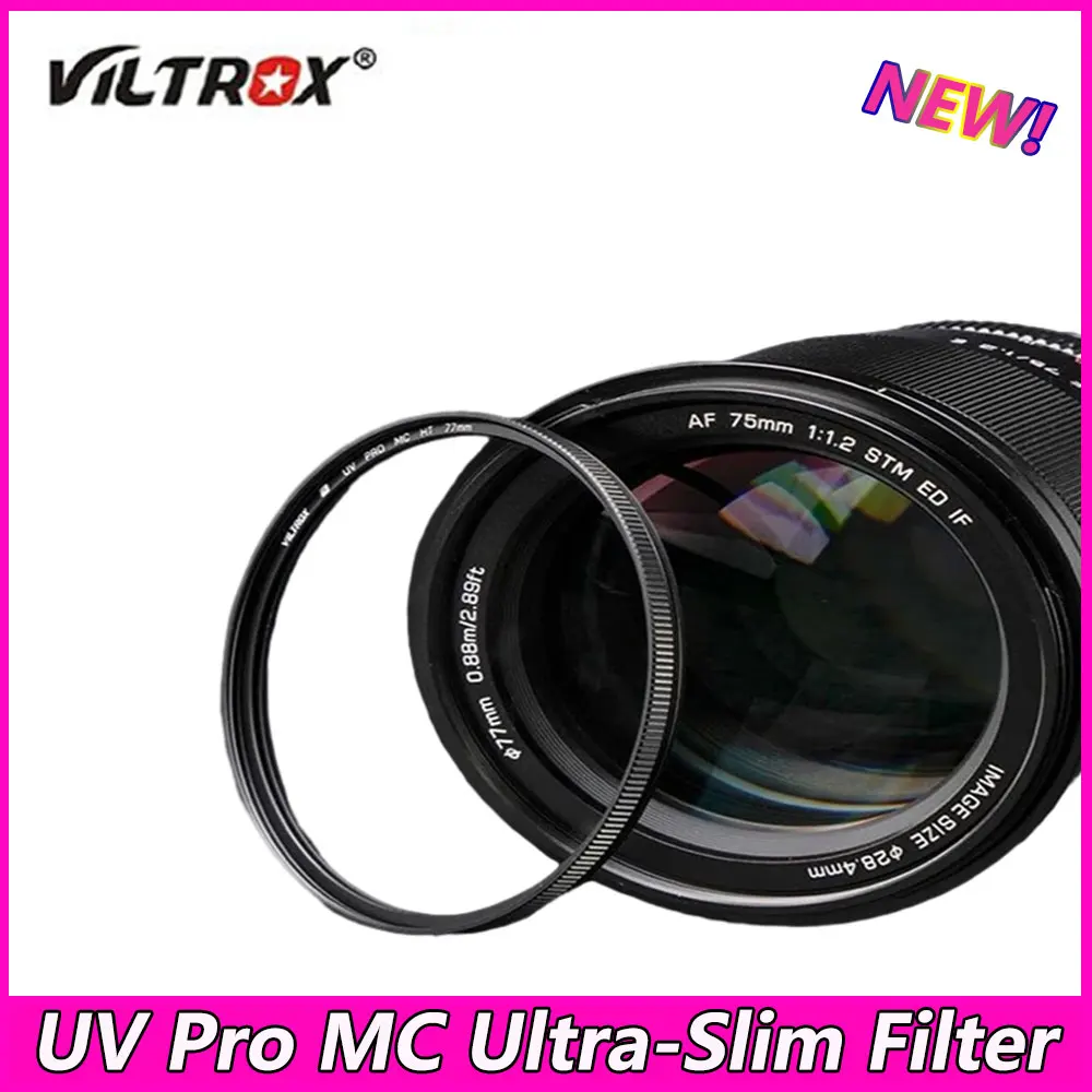 

VILTROX UV Pro MC ультратонкий фильтр 49 мм 52 мм 55 мм 58 мм 62 мм 67 мм 72 мм 77 мм 82 мм 86 мм 95 мм 99.5% строгие фильтры