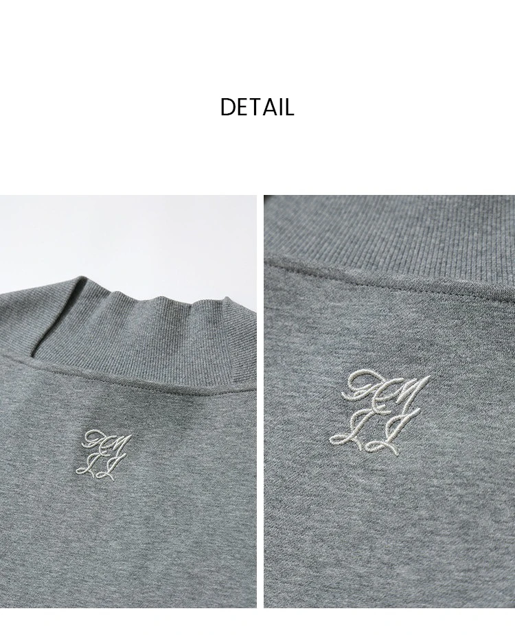 Amii Women's Oversize Sweatshirt Long Sleeve Letter Graphic Drop Shoulder Casual Loose Tops 2026 Autumn Female Clothing 12623134