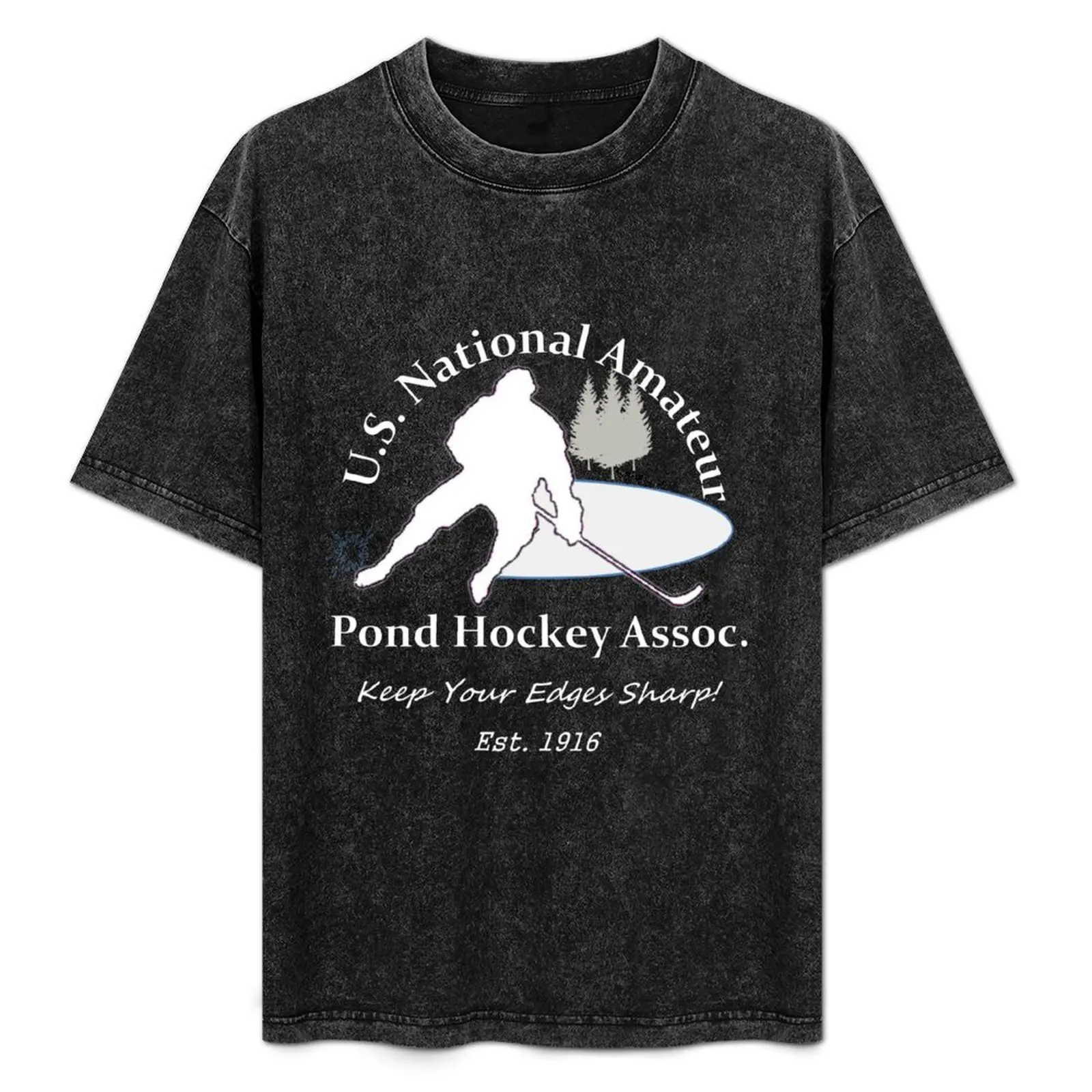 

U.S. National Pond Hockey Assoc. T-Shirt shirts graphic tee sublime plus size clothes Blouse mens t shirts casual stylish