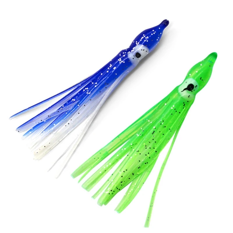 Soft Baits Hook Attracting False Baits Squid Fishing Hook for Off-shore Angling Dropship