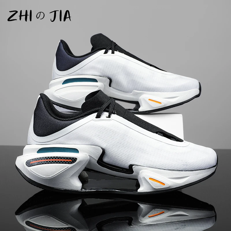 Men\'s Autumn New Running Shoes Couple Fashion Trend Sneaker Mesh Breathable Anti slip Wear Resistant Footwear 36-44