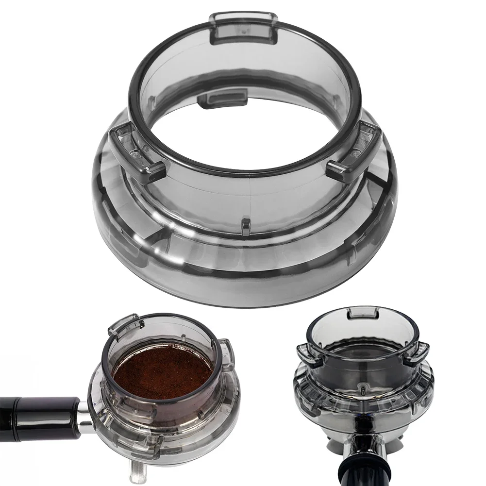 

54mm Dosing Funnel & Anti-Fly Powder Ring Compatible Suitable for Breville Espresso Machines, Prevents Mess & Waste