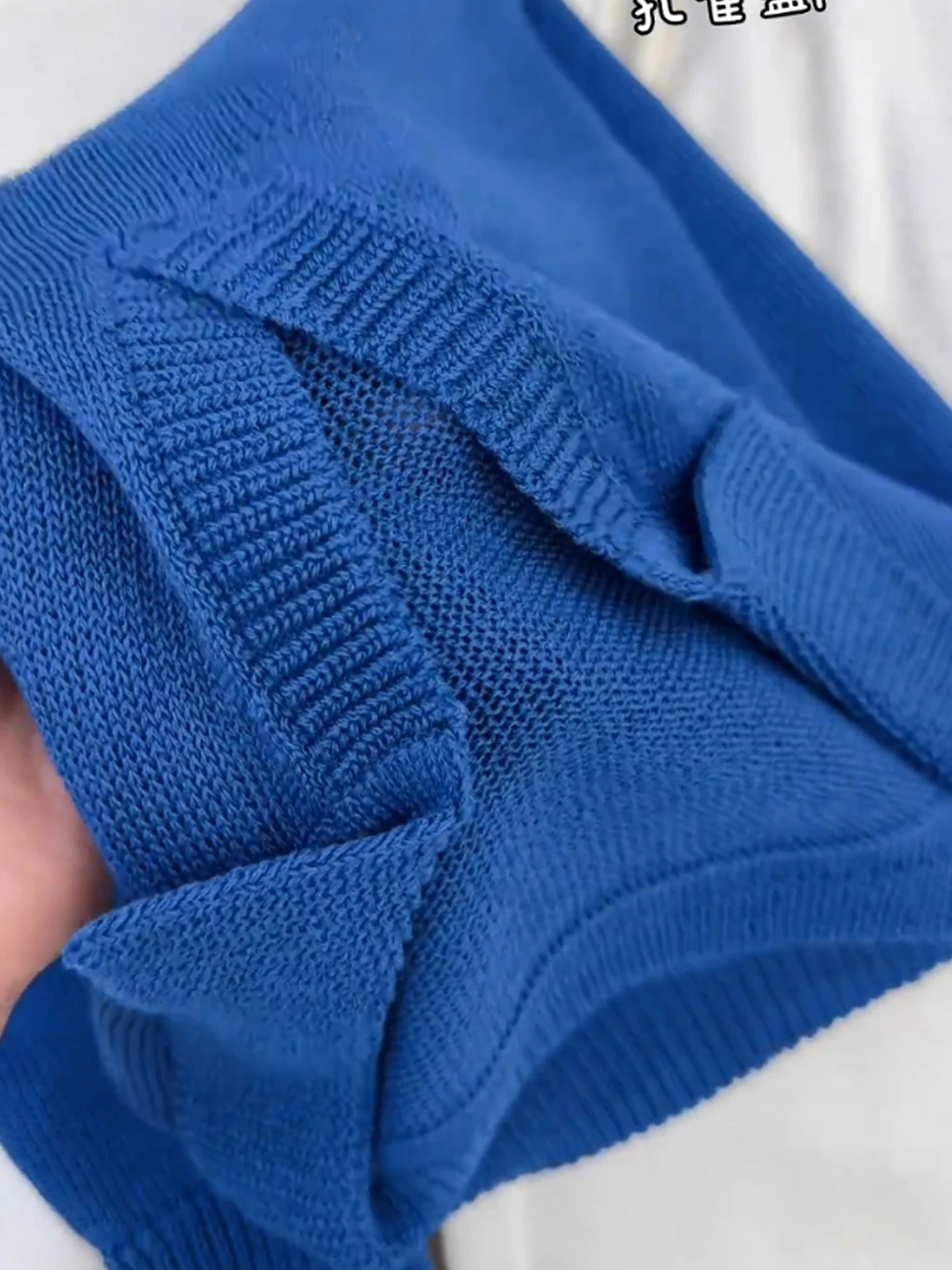 

Lu Ice Silk Knitted Top Breathable ort Sve Color Lazy Sle Anti-Aging Summer Faionable Skin-Friendly Simple D...